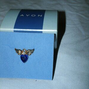 New / Vintage 2002 Avon Angel Birthstone September simulated sapphire